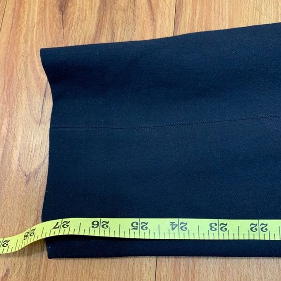 Vince Navy Stitch Front Seam Slim Legging Pants - Picture 9 of 15